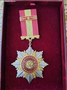 Орден "Бизнес Слава" в род.коробке с док.