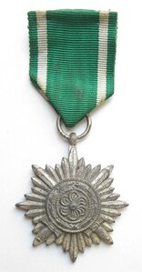 Знак с мечами За храбрость 2-й cтепени.Для Восточных народов