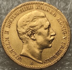 20 марок 1893.