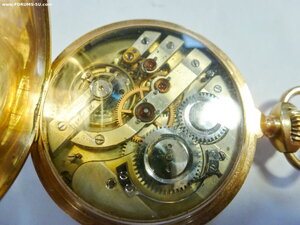 Часы карманные золото общий вес 110 гр.