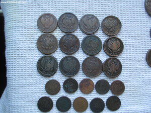 Царская медь.78 монет