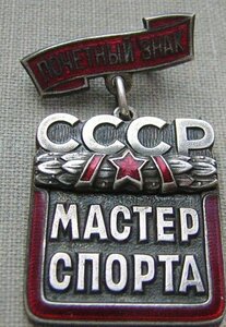 ПОЧЁТНЫЙ  МАСТЕР СПОРТА ( ММД)