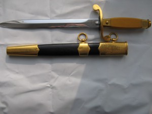 Кортик ВМФ, ЗИК 1952 г. Жесткий люкс!