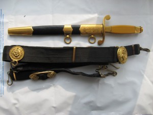 Кортик ВМФ, ЗИК 1952 г. Жесткий люкс!