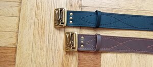 Ремень с генеральской, чёрный ВМФ, коричневый общевойсковой