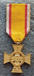 Крест Военных заслуг ПМВ княжества Липпе-Детмольд 1914 г.