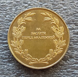 Наградная медаль Российской академии художеств