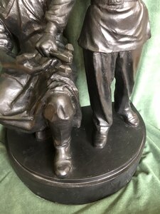 Скульптурная композиция "Мастерство бессмертно". Касли.1959.