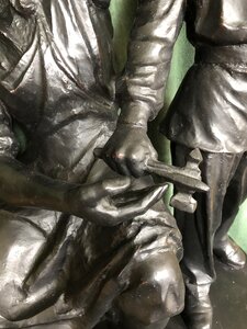 Скульптурная композиция "Мастерство бессмертно". Касли.1959.