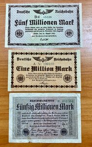 Коллекция немецких нотгельдов. Боны Германии. 44 шт разных