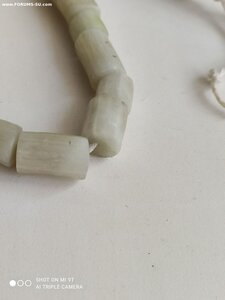 Бусы из перламутра баламуты