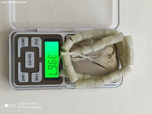 Бусы из перламутра баламуты