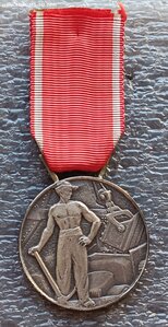 Гражд. медаль общественных работ для колоний серебро Франция