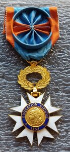 Орден гражданского воспитания офицер Франция