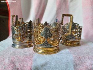 Подстаканники*Кубачи* 6 штук, комплект