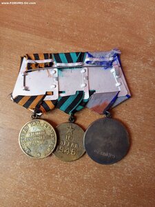 Колодка Отвага, Кёнигсберг, за победу на шофёра
