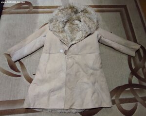 Тулуп 58р-р.Овчина.Новый