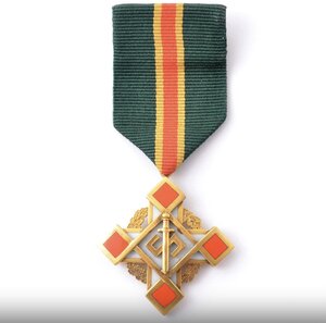 Крест За заслуги в развитии командования 1 ст Латвия