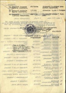 Орден Красной Звезды № 397641 Уничтожил 4 ДЗОТа и 40 немцев