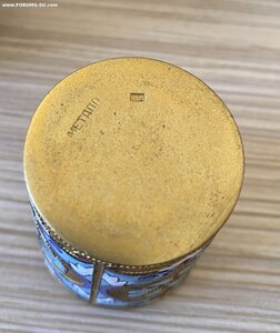 Набор рюмок горячая эмаль