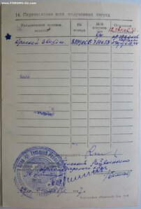 КЗ № 833.906 на казака, шофёра командира 12 гв. казачьей КД