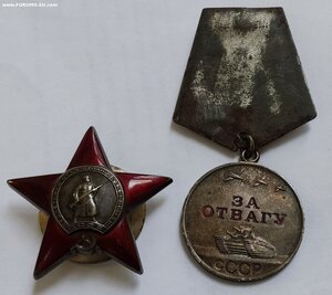 КЗ 222****,  Отвага 215****,  ОК.  Зенитчик, сбитые