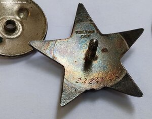 КЗ 222****,  Отвага 215****,  ОК.  Зенитчик, сбитые
