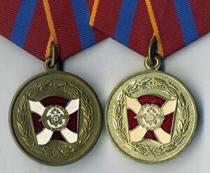 Медали МВД РФ ( 2 ).