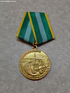 Медаль "За преобразование нечерноземья РСФСР" с документом