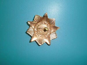 Большой знак Фронтовик номерной