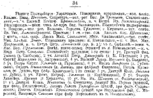 ПОЛИЦЕЙСКИЙ УРЯДНИК ВЛАДИМИРСКОЙ ГУБЕРНИИ. НАГРАДЫ.