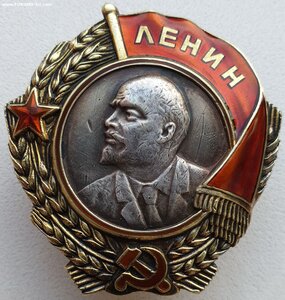Ленин винт № 2.373 Цельноштампованный барельеф