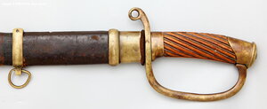Ранняя шашка РККА, 1921 год. Злат оруж фабрика