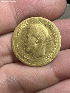 10 рублей 1899 год АГ