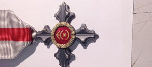 Почесний нагрудний знак Головкома ЗСУ «Сталевий хрест»