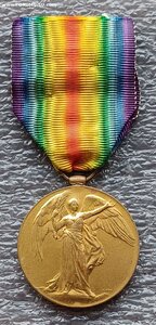 Победная медаль 1914-1919 гг. Великобритания