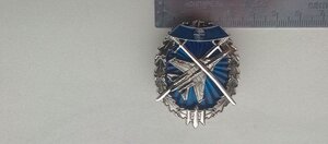 Нагрудний знак ЗСУ «За знищення ворожої авіаційної техніки