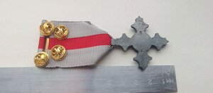 Почесний нагрудний знак Головкома ЗСУ Сталевий хрест, друге