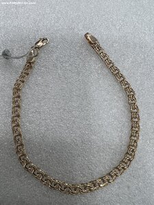 Браслет Бисмарк золотой