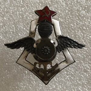 Знак Тифлисские курсы авиамехаников,20-е годы.