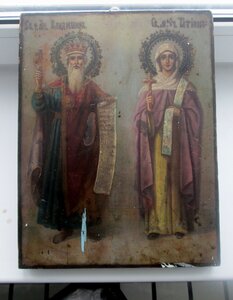 Икона "Святой Князь Владимир и мученица Татиана"
