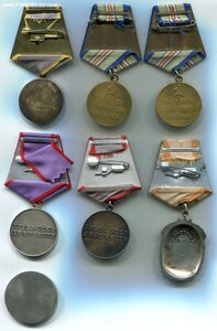 6 медалей, 1 орден.