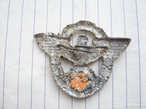 Кокарда полиция 3 рейх FLL