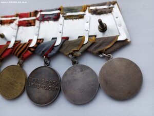 5 медалей на одной колодке