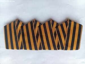 Колодка на 4 награды с георгиевскими лентами (2)