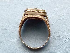 Дворянский фамильный перстень, 84 проба серебро, клеймо АБ