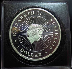 1 доллар, 2012, Австралия, унция серебра