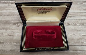 Коробка от часов Hamilton.Оригинал Винтаж