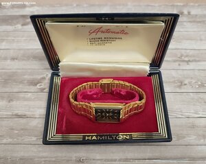 Коробка от часов Hamilton.Оригинал Винтаж