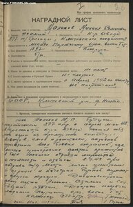 Партизан 1 ст на командира взвода. Кавалер 1897 г.р.